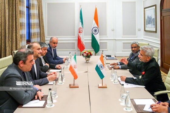 امیرعبداللهیان با همتای هندی دیدار کرد + فیلم و تصاویر