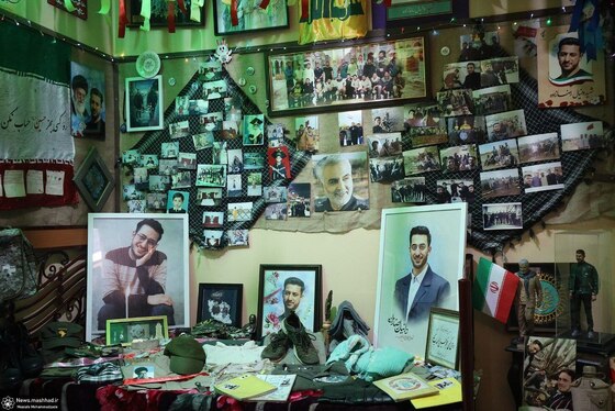 شهردار مشهد مقدس با خانواده شهید امنیت، دانیال رضازاده دیدار کرد + تصاویر