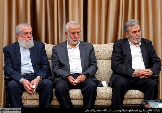 زیاد النَخاله، دبیرکل جهاد اسلامی فلسطین با رهبر انقلاب دیدار کرد + تصاویر