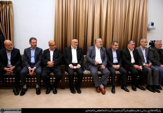 زیاد النَخاله، دبیرکل جهاد اسلامی فلسطین با رهبر انقلاب دیدار کرد + تصاویر