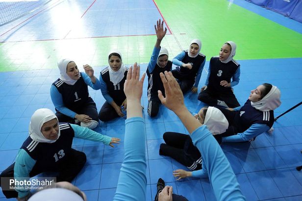 مشهد نایب‌قهرمان والیبال نشسته بانوان کشور شد