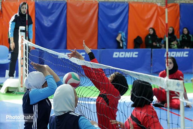 مشهد نایب‌قهرمان والیبال نشسته بانوان کشور شد