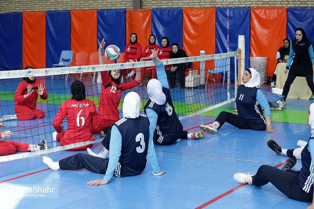 مشهد نایب‌قهرمان والیبال نشسته بانوان کشور شد