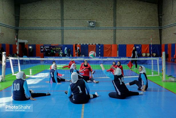 مشهد نایب‌قهرمان والیبال نشسته بانوان کشور شد