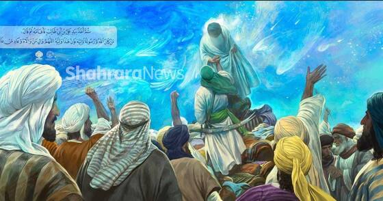 اثر جدید روح الامین درباره عید غدیرخم رونمایی شد + عکس