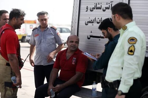 آتش سوزی در کشتی تفریحی کیش + علت حادثه و تصاویر