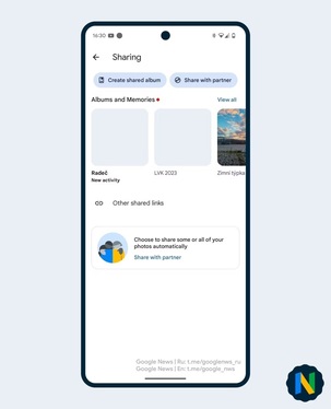 گوگل درحا‌ل‌آزمایش یک رابط کاربری جدید و شیک برای برنامه Google Photos است + عکس