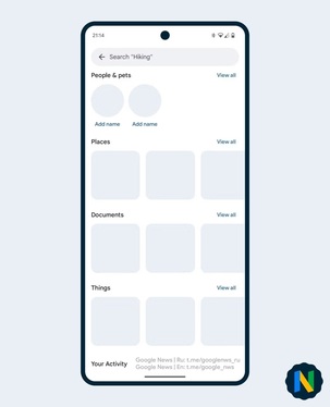 گوگل درحا‌ل‌آزمایش یک رابط کاربری جدید و شیک برای برنامه Google Photos است + عکس