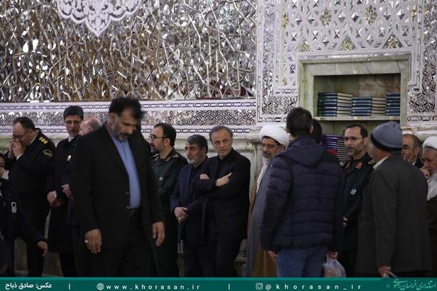 برگزاری مراسم چهلمین روز شهادت سردار سپهبد حاج قاسم سلیمانی در مشهد