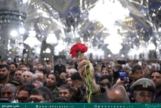 برگزاری مراسم چهلمین روز شهادت سردار سپهبد حاج قاسم سلیمانی در مشهد