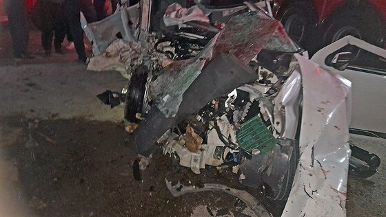 ۵کشته و ۳مجروح در سانحه رانندگی مرگبار جاده مشهد به سرخس + تصاویر 