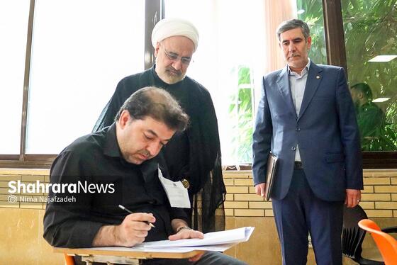 عکس | آزمون ملی وکالت مرکز وکلا در مشهد برگزار شد