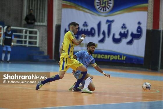 لیگ برتر فوتسال| مسابقه فرش آرا مشهد و شهرداری ساوه