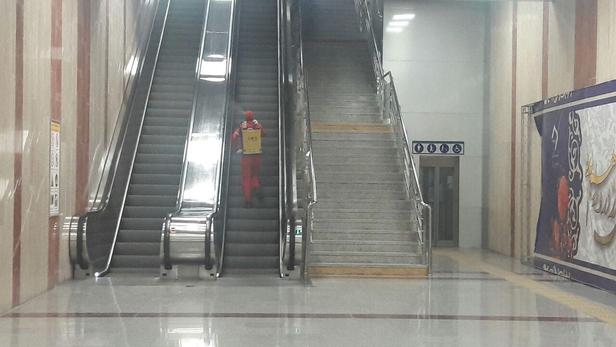 ضدعفونی تمامی ایستگاه‌های خط یک و دو قطار شهری مشهد