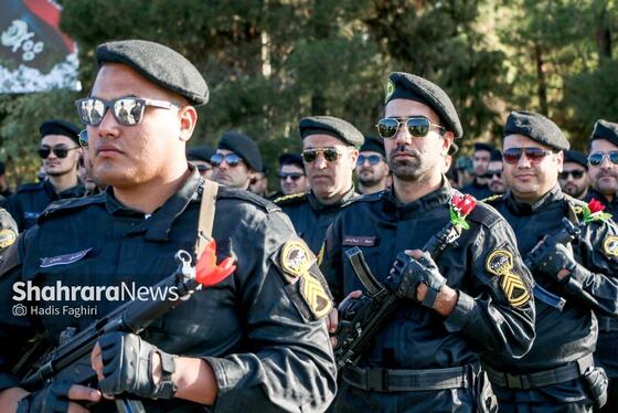 عکس | صبحگاه مشترک نیروهای مسلح استان خراسان رضوی