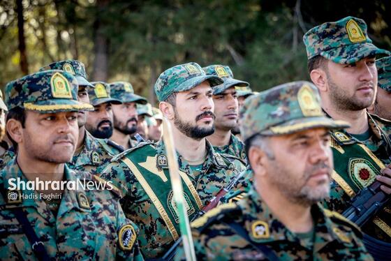 عکس | صبحگاه مشترک نیروهای مسلح استان خراسان رضوی