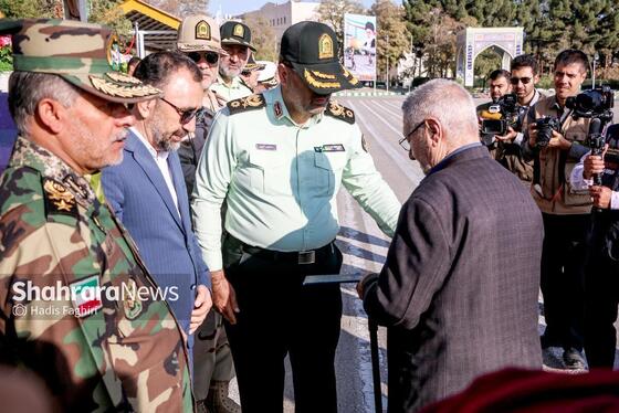 عکس | صبحگاه مشترک نیروهای مسلح استان خراسان رضوی