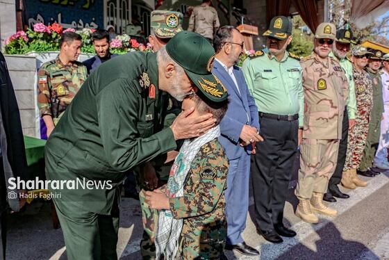عکس | صبحگاه مشترک نیروهای مسلح استان خراسان رضوی