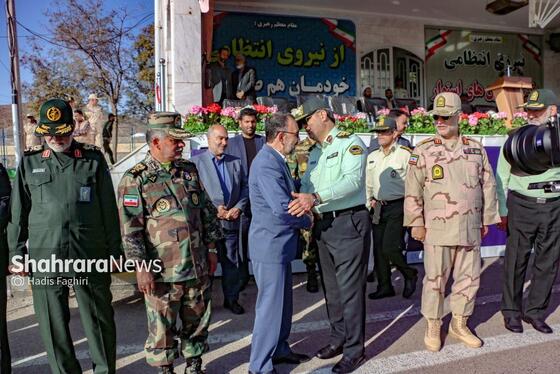 عکس | صبحگاه مشترک نیروهای مسلح استان خراسان رضوی