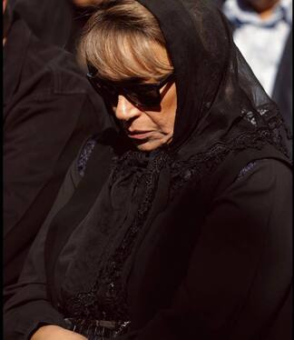 مراسم تشییع و خاکسپاری پیکر آتیلا پسیانی + فیلم و عکس