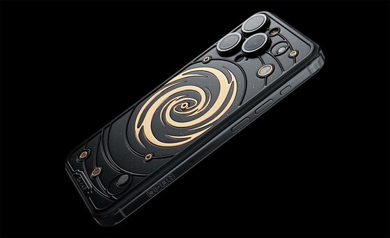 در ساخت این آیفون ۱۵ از تکه‌های واقعی شهاب سنگ استفاده شده است + عکس