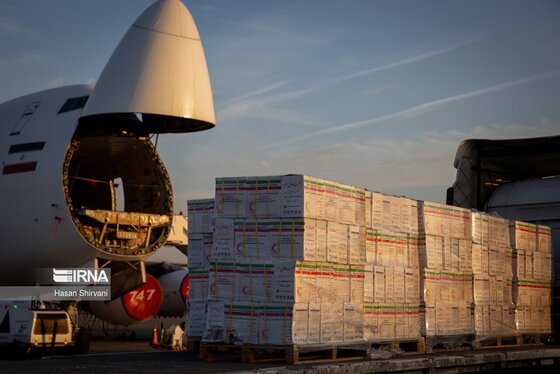 ایران ۶۰ تن محموله کمک‌های انسان‌دوستانه به غزه ارسال کرد + عکس