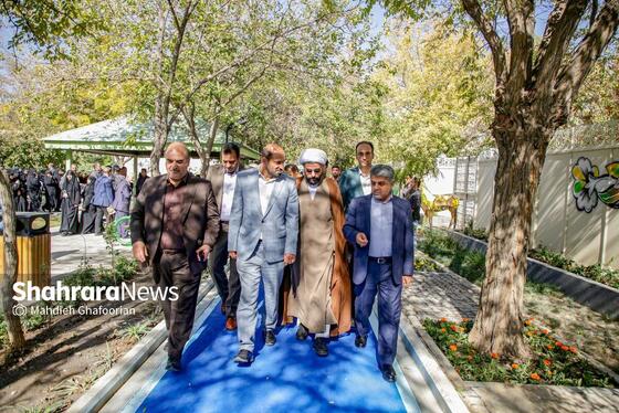 عکس | افتتاح بوستان بانوان شهربانوی کوهسنگی