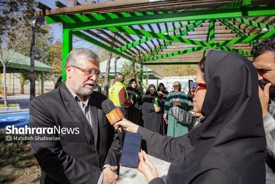 عکس | افتتاح بوستان بانوان شهربانوی کوهسنگی