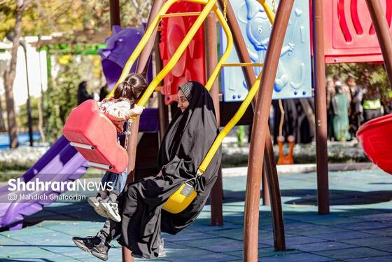 عکس | افتتاح بوستان بانوان شهربانوی کوهسنگی