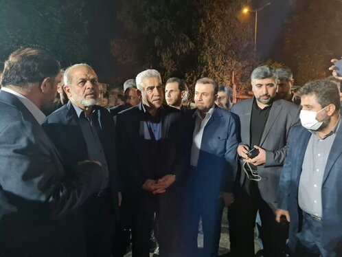 ‌حضور وحیدی در محل آتش‌سوزی کمپ ترک اعتیاد لنگرود | بررسی فیلم های مدار بسته از علت آتش سوزی+ تصاویر
