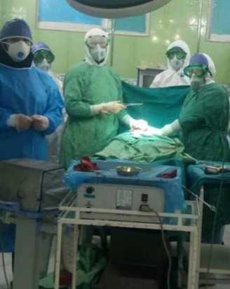 تولد نوزاد از مادر مبتلا به کرونا در بابل+تصاویر