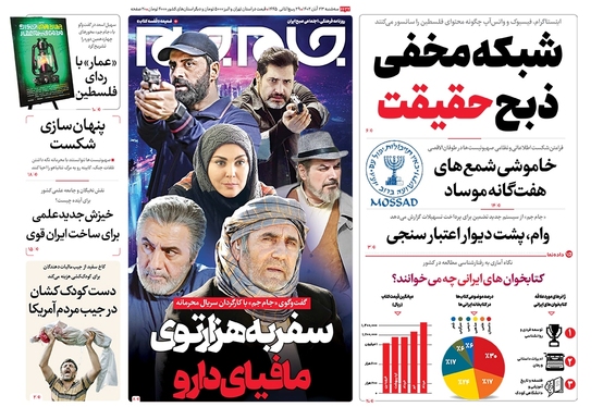 صفحه نخست روزنامه‌های کشور - سه‌شنبه ۲۳ آبان ۱۴۰۲