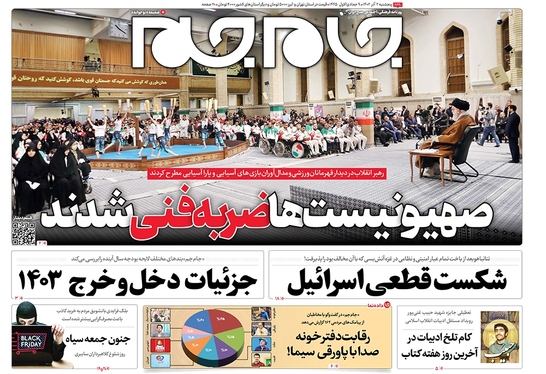 صفحه نخست روزنامه‌های کشور - پنجشنبه ۲ آذر ۱۴۰۲