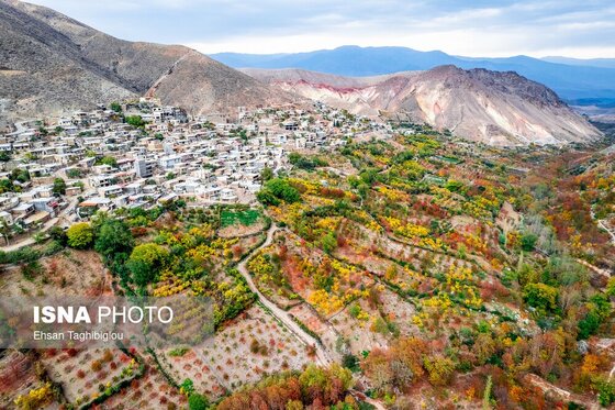 ایران زیباست | پاییز هزار رنگ در روستای «شیت»