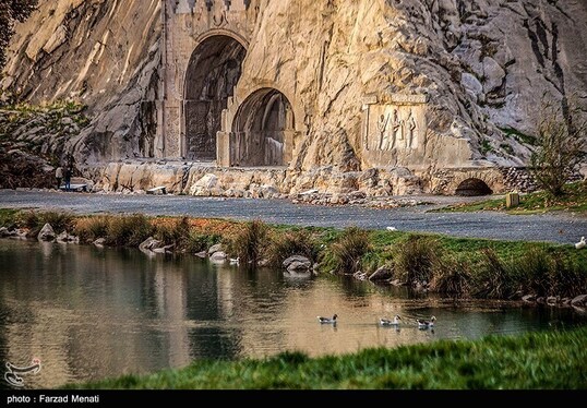 ایران زیباست | طبیعت پاییزی طاق بستان - کرمانشاه