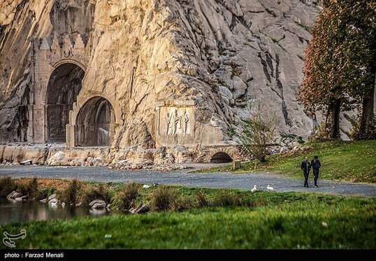 ایران زیباست | طبیعت پاییزی طاق بستان - کرمانشاه