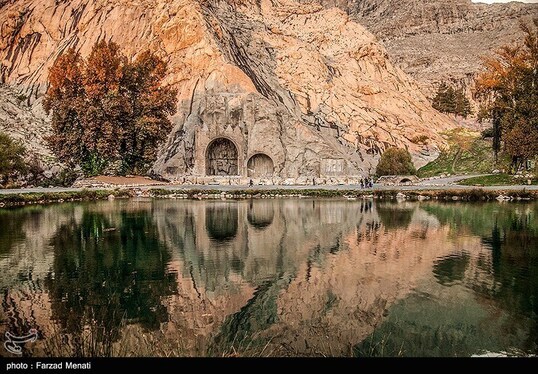 ایران زیباست | طبیعت پاییزی طاق بستان - کرمانشاه