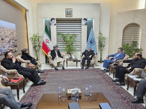 شهردار مزار شریف با شهردار مشهدمقدس دیدار کرد + تصاویر