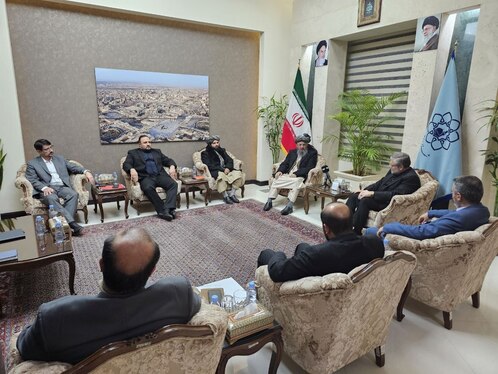 شهردار مزار شریف با شهردار مشهدمقدس دیدار کرد + تصاویر