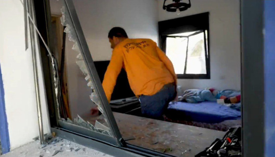 حمله موشکی حزب الله لبنان به یک شهرک صهیونیستی + تصاویر