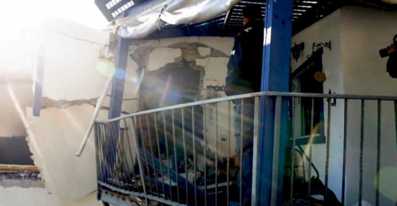 حمله موشکی حزب الله لبنان به یک شهرک صهیونیستی + تصاویر