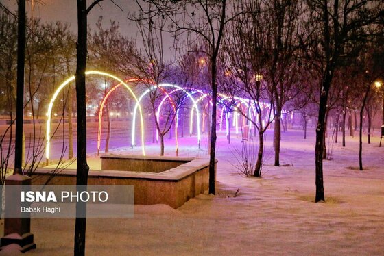 ایران زیباست | اردبیل سفید پوش شد