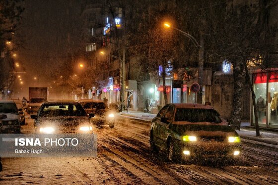 ایران زیباست | اردبیل سفید پوش شد