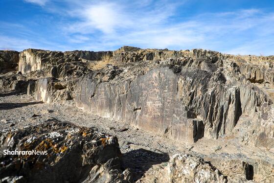 بررسی سنگ‌نگاره‌های تازه پایش شده در «روایت مشهد» + عکس