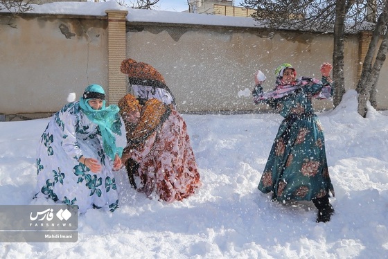 ایران زیباست | شور و نشاط برفی در «اَهَر»