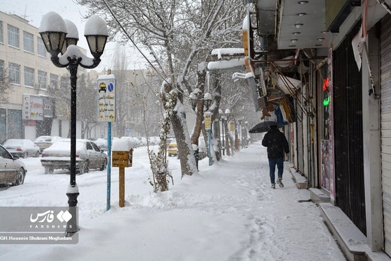 ایران زیباست | برف در اردبیل