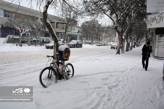 ایران زیباست | برف در اردبیل