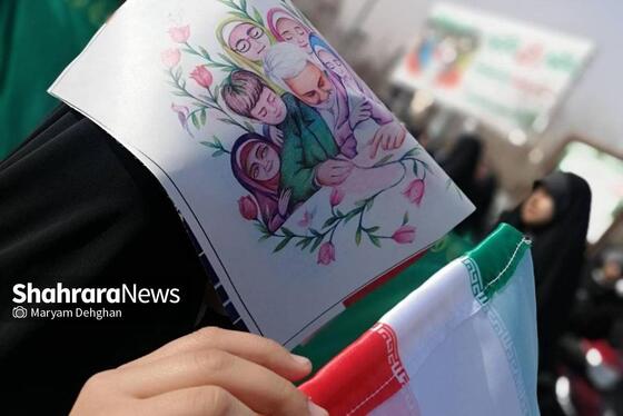۴۵ سال باهم برای ایران مقتدر | گزارش شهرآرانیوز از راهپیمایی ۲۲ بهمن در مشهدالرضا | خیابان‌ها مملو از عاشقان انقلاب شد + فیلم و عکس