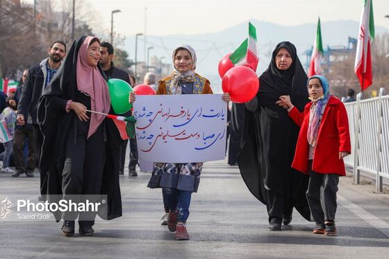 گزارش تصویری (۱) | راهپیمایی ۲۲ بهمن در مشهد