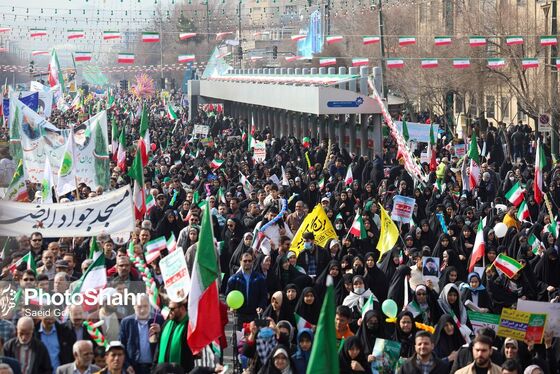گزارش تصویری (۱) | راهپیمایی ۲۲ بهمن در مشهد